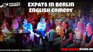 EXPATS in Berlin Comedy Show (+ FREE Shots) w/ PatMoore Comedy