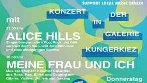 Kiezkonzert No. 10 // Meine Frau und Ich & Alice Hills