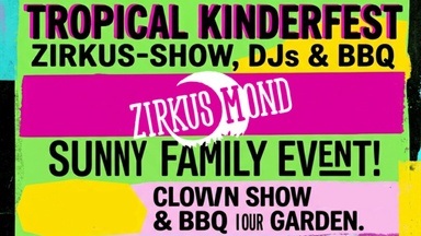Zirkus Mond Kinderfest Tropical