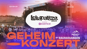 Geheimkonzert Berlin #20 by Rausgegangen | LOLLAPALOOZA OPEN AIR EDITION