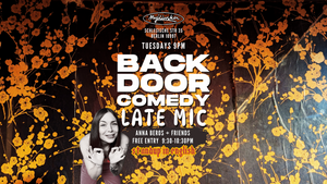 Back Door Comedy: Late Mic Standup in English Tuesdays Xberg