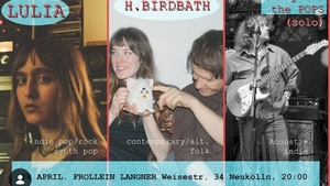 Frollein Langner x Girly and the Pops, H. Birdbarth, Lulia FREE CONCERT