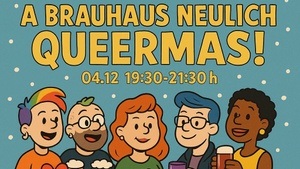 It's Queermas @ Brauhaus Neulich with Harpy Fatale