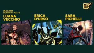 "ITALY-VASION" Signing Event at Walt's Comic Shop ft. Luana Vecchio, Erica D’Urso and Sara Pichelli