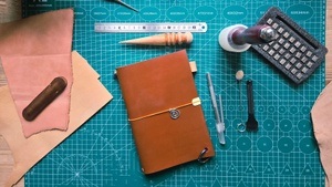 Handcraft Your Own Leather Journal Cover