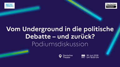 Podiumsdiskussion – Deutsches Theater