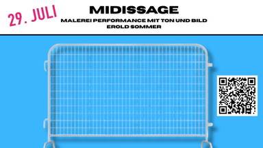 Midissage - Erold Sommer - Live in Farbe - Mit den Bands RADAR + ORA BLU