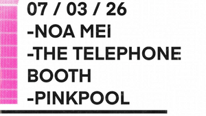 PINKPOOL special unplugged show feat. NOA MEI and THE TELEPHONE BOOTH at BAR BOBU