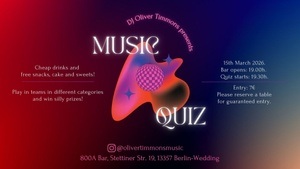 Music Quiz in Berlin-Wedding