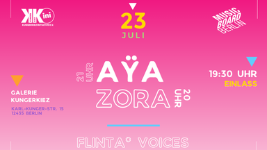 FLINTA* Voices - AŸA & Zora