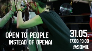 𝗥𝗘:𝗖𝗢𝗡𝗡𝗘𝗖𝗧 : a workshop designed to Open to People - instead of OpenAi.