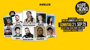 Kopfkino Vol.20: Comedy • Poetry • Live Musik in Berlin
