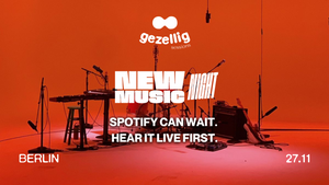 New Music Night — Spotify can wait. Hear it live first.