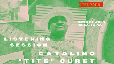 Catalino 'Tite' Curet Alonso Listenign session + exhibition