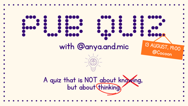 Pub Quiz with anya.and.mic