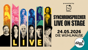 Synchronsprecher Live on Stage