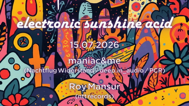U10247: electric sunshine acid (feat maniac&me and Roy Mansur)