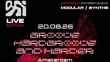 [OPEN: 20:00h] OXI LIVE: MODULAR / SYNTHS - Amsterdam and Berlin