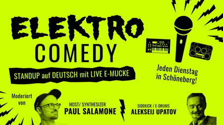 ELEKTRO-COMEDY: Stand-up & Live E-Mucke 🎹🎤