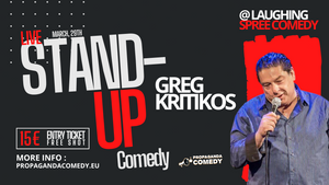 English Comedy Show by New York City's Funnyman Greg Kritikos - live in Berlin!