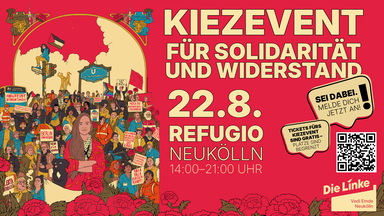 Kiezevent für Solidarität und Widerstand