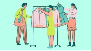 Kleidertausch in Berlin-Lichtenberg