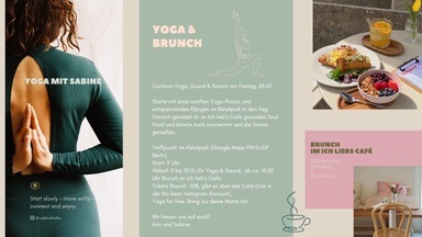 Yoga Flow mit Brunch