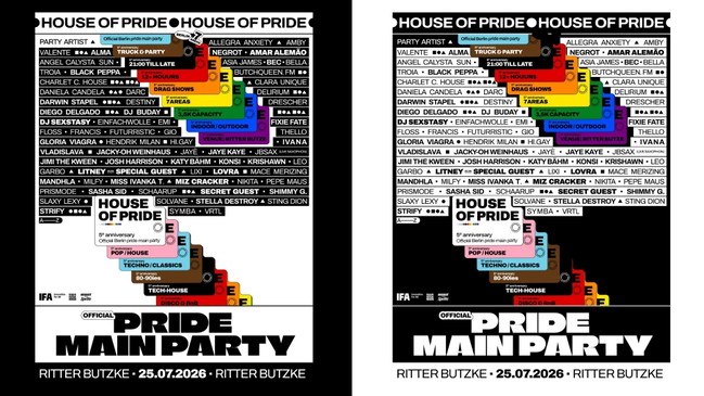 House of Pride | Official Berlin Pride Main Party - 5th Anniversary