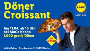 Riiton x Lidl Döner Croissant (MuCa Kebap)