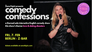 Comedy Confessions: An Interactive English Comedy Show