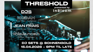 Free Party am Mittwoch: Elektro im Bohnengold