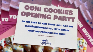 Ooh! Cookies Westberlin Opening Party