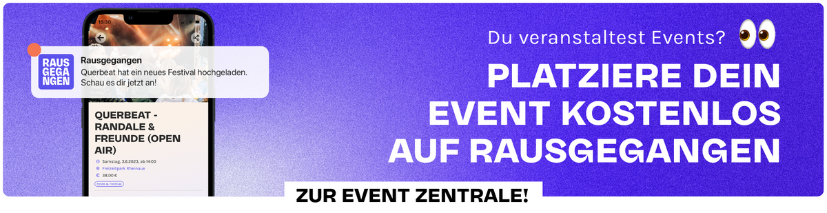 Du veranstaltest Events? 👀✨