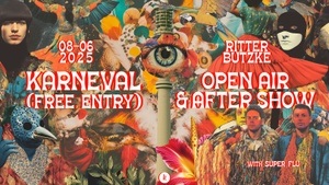 Karneval Open Air & Afterparty w/ Super Flu // free entry all night long