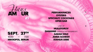 Haus Amour #1 // Sarah Wild - Anna Schreit - Joshua Liebe - Djamanji - Mulletgruv