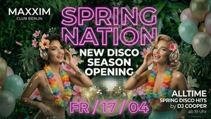 SPRING NATION - Season Opening Disco