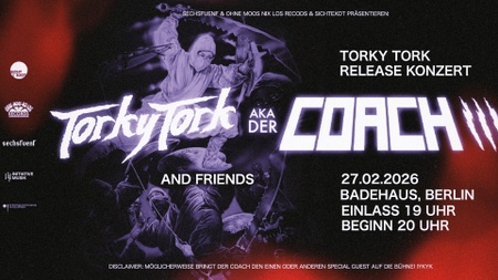 Torky Tork "AKA DER COACH III"-Releaseparty