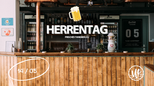 Herrentag im Biergarten