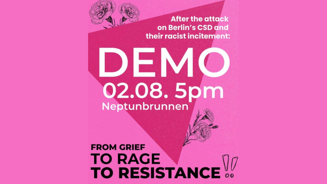 Demo "From Grief To Rage To Resistence"