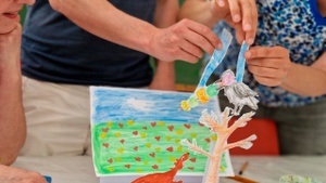 Nouruz auf Papier. Papiertheaterworkshop für Groß und Klein