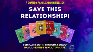Save This Relationship! — A Comedy Panel Show In English