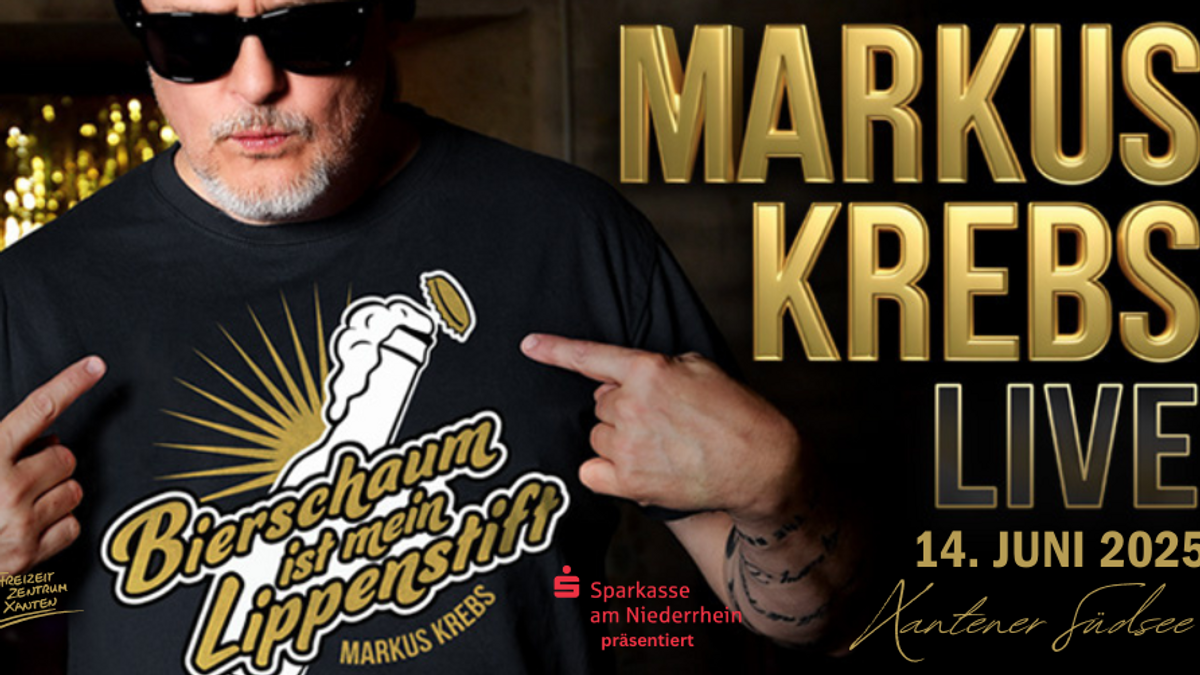 Markus Krebs Bierschaum ist mein Lippenstift Open Air am 14.06.2025