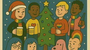 It's Queersmas @ Brauhaus Neulich with Harpy Fatale