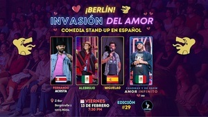 Invasión Latina Berlín #28 - SAN VALENTÍN- Comedia stand-up en español