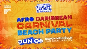 Afro Caribbean Carnival Beach Party