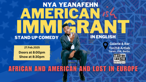 American -ish Immigrant Standup Comedy Show | English Stand Up Comedy Show in Berlin