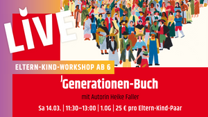 Generationen-Buch mit Autorin Heike Faller