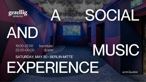 we found a ridiculous new venue in mitte