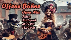 Open Stage für Musiker:innen