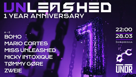 UNLEASHED by UNDR · 1 Year Anniversary